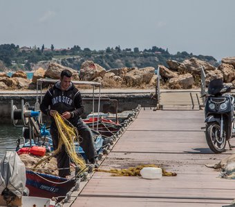 Рыбацкие будни