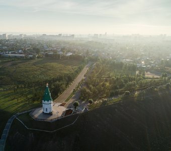 Рассвет над часовней