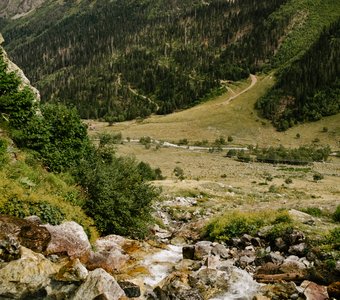 Вид с водопада