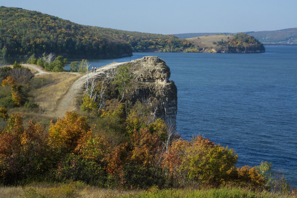 Самарская лука гора Молодецкий Курган