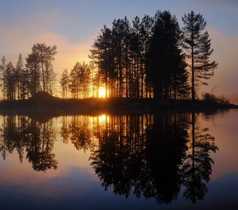 Полночь на озере Толвунд