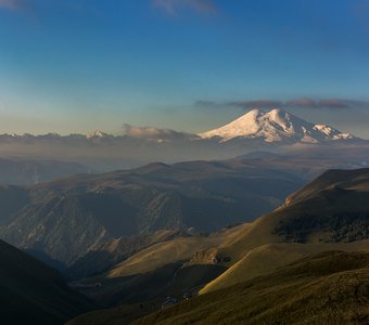 Пейзаж с Эльбрусом