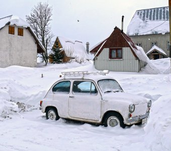 Зима в Жабляке. Черногория