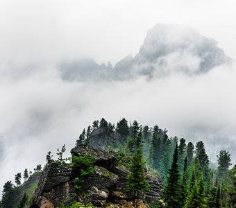 Каменный замок. Ергаки.