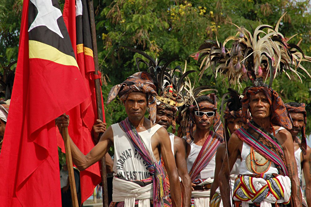 За независимость! За Восточный Тимор!