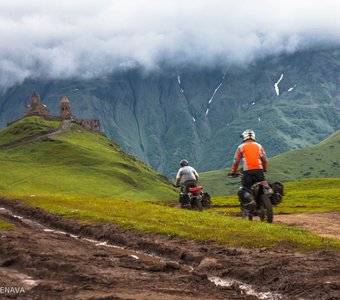 Georgia, Kazbegi, Gergeti