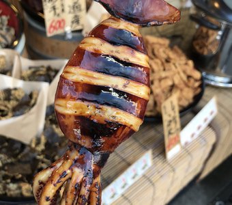 Уличная еда в Камакуре