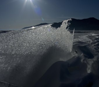 Апрельские льды Байкала