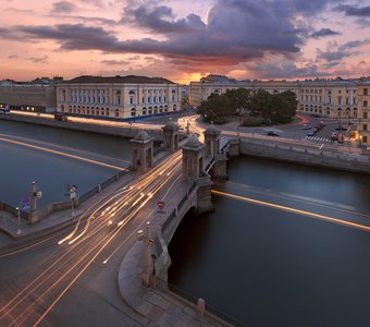 Санкт-Петербург: мост Ломоносова