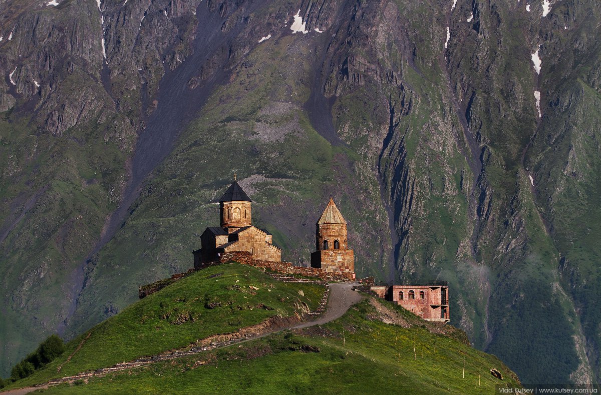 Гора Казбек Гергетская Церковь