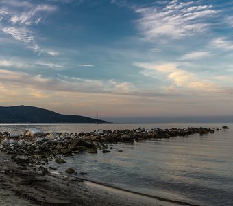 Sunset on the island of Thassos