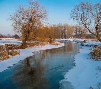 Первые заморозки.