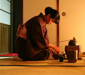 Чайный дом в Гионе, Киото