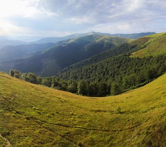 View Borzhavsky Ridge