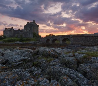 Шотландия: замок Эйлен-Донан