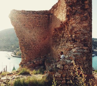 Крым, Балаклава, Генуэзская крепость