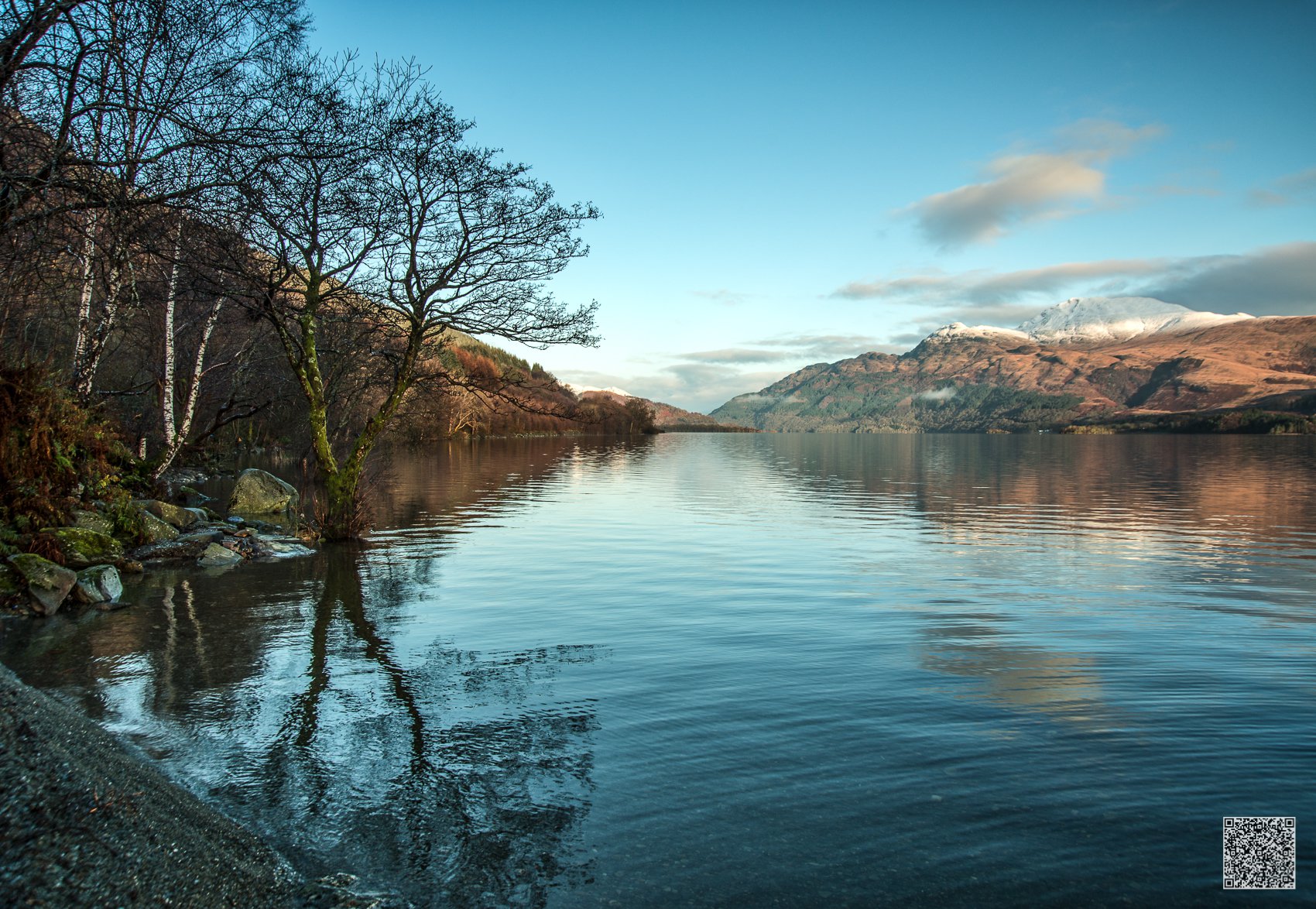 Озеро Loch Lomond, Шотландия