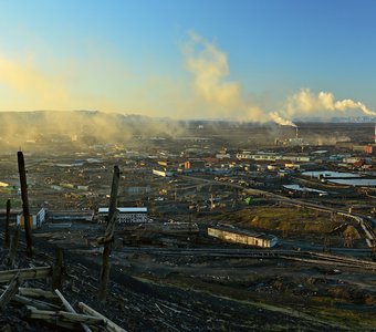 Полночь в Норильске...