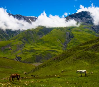 Село Хыналыг находится в труднодоступном районе на северном склоне Главного Кавказского хребта
