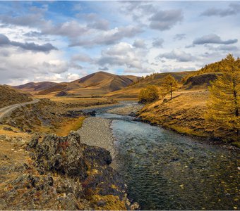 Осень на примонгольском Алтае.