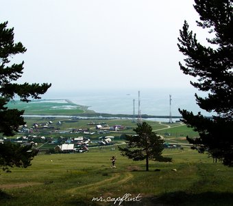 Село Большое Голоустное. Байкал.
