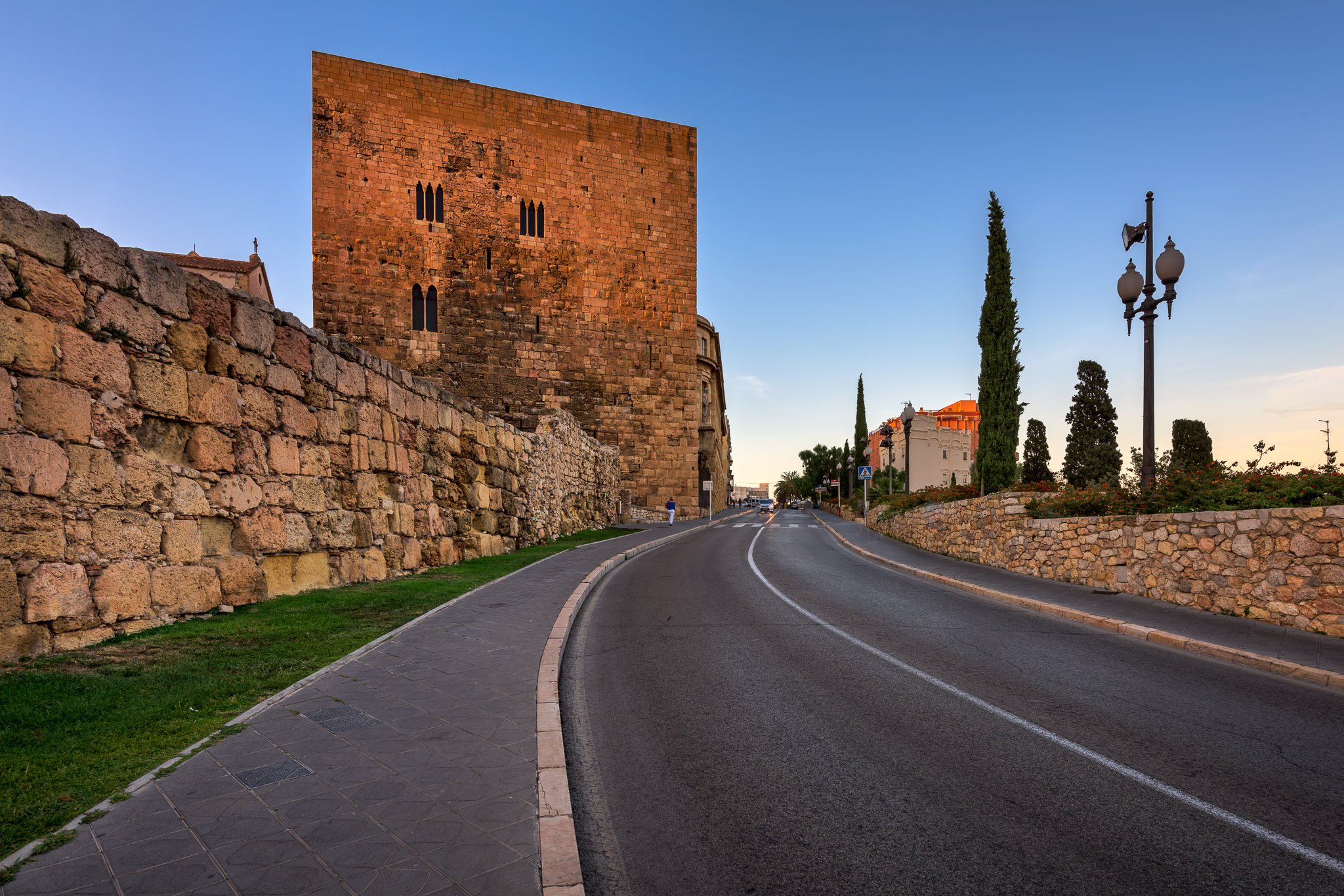 Ruins of Ancient Roman Circus in Tarragona