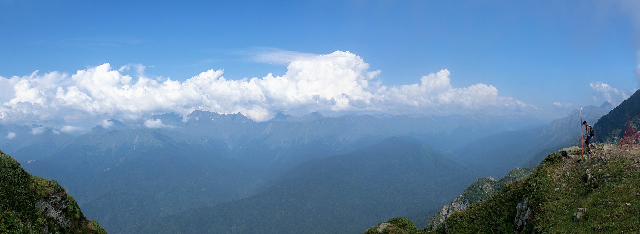 Горы в Роза Хутор