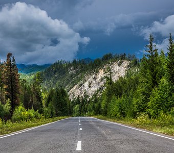 Дорога в доль гор