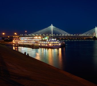 Вид на Большой Обуховский мост