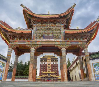 храм в Тибете