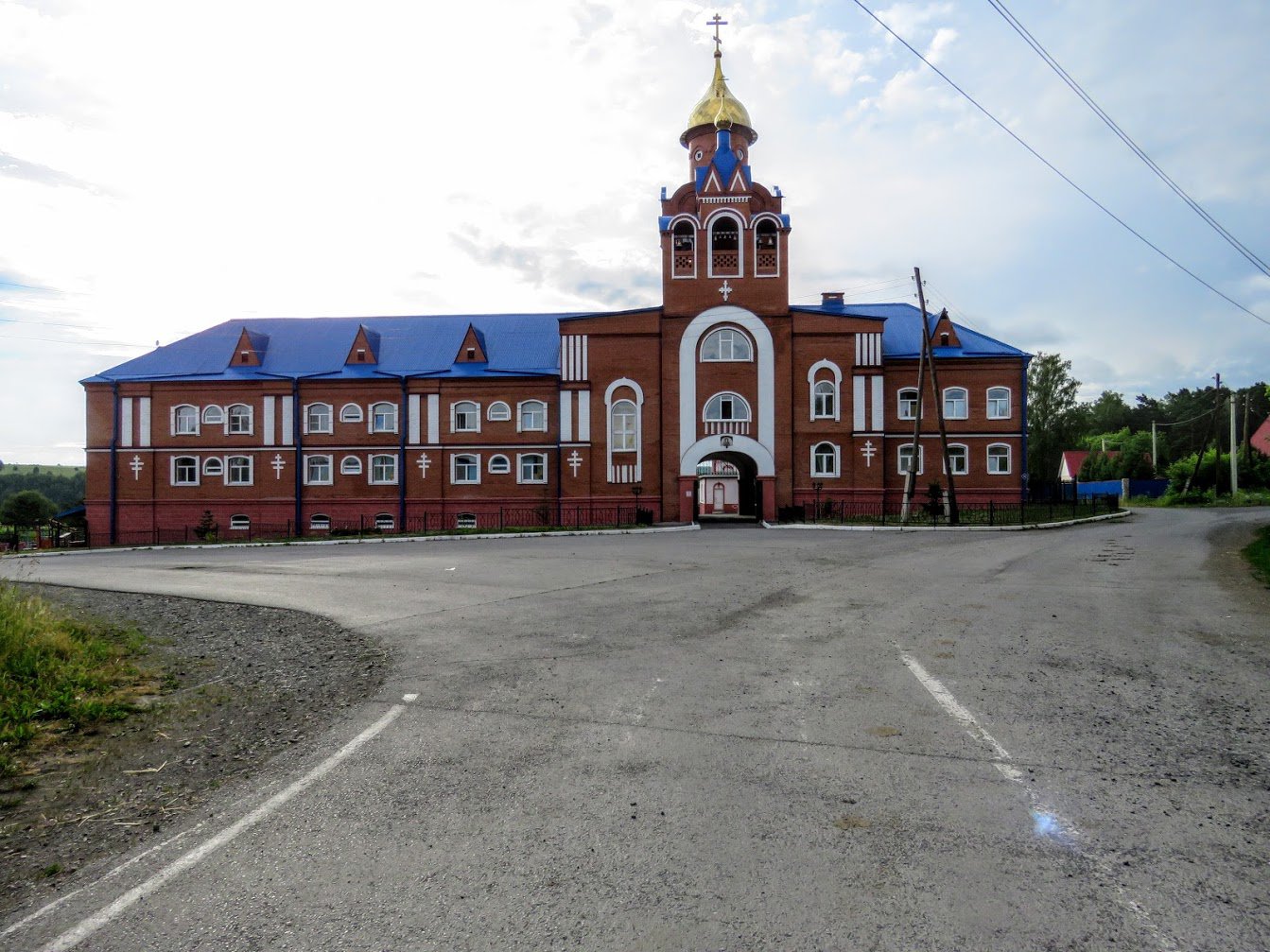 Свято-Успенский женский монастырь с. Елыкаево Кемеровского района