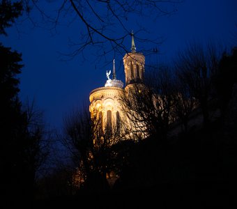 На вершине холма Фурвьер.