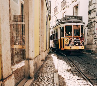 Трамвай №28. Лиссабон.