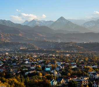 Алмата с птичьего полета