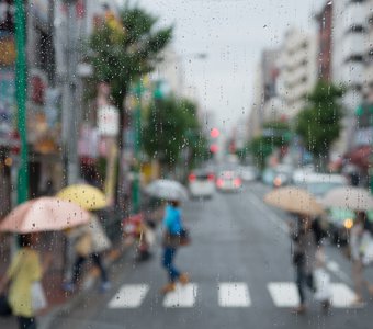 Токио в сезон дождей
