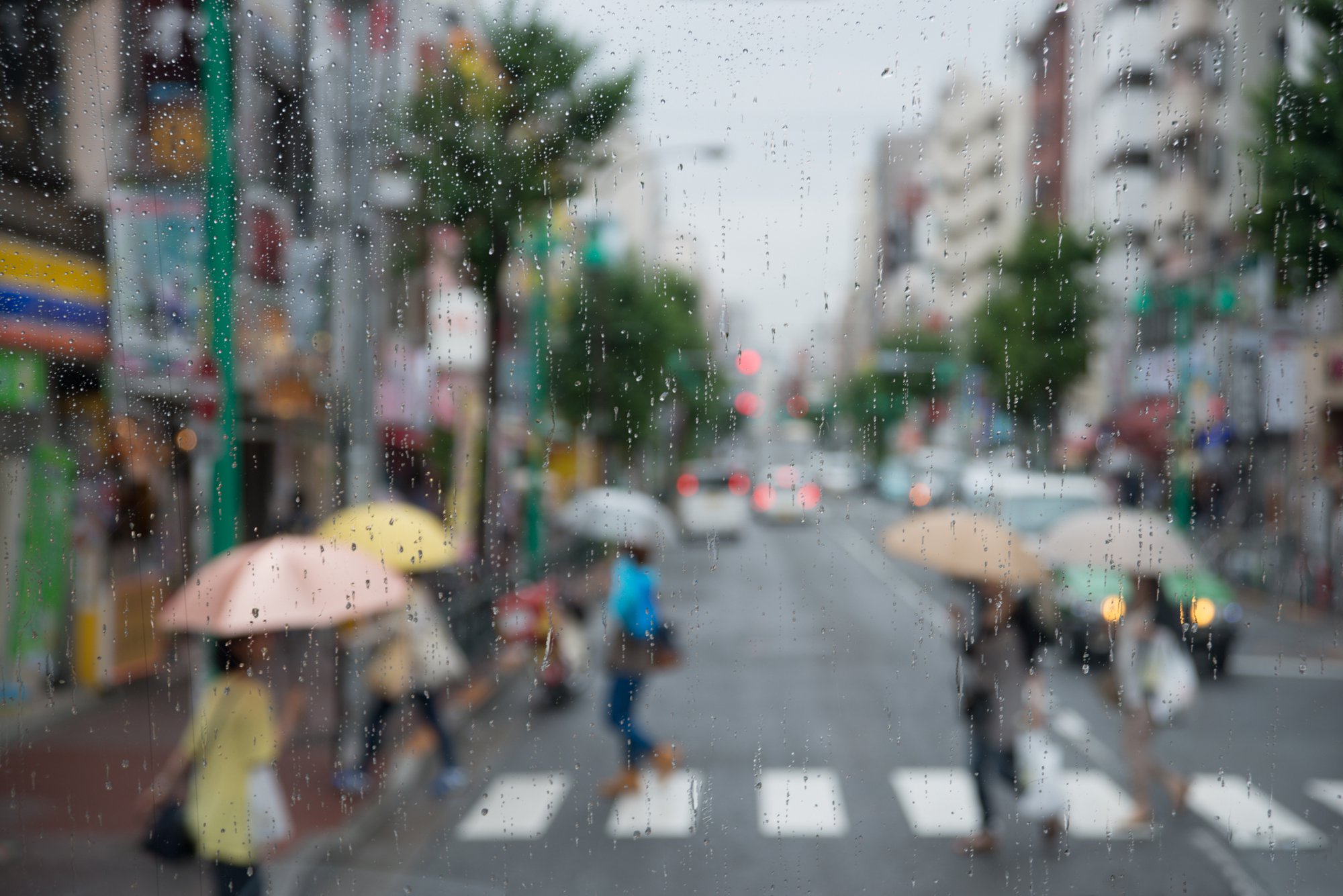 Токио в сезон дождей