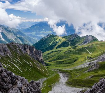 Панорама Австрийских Альп