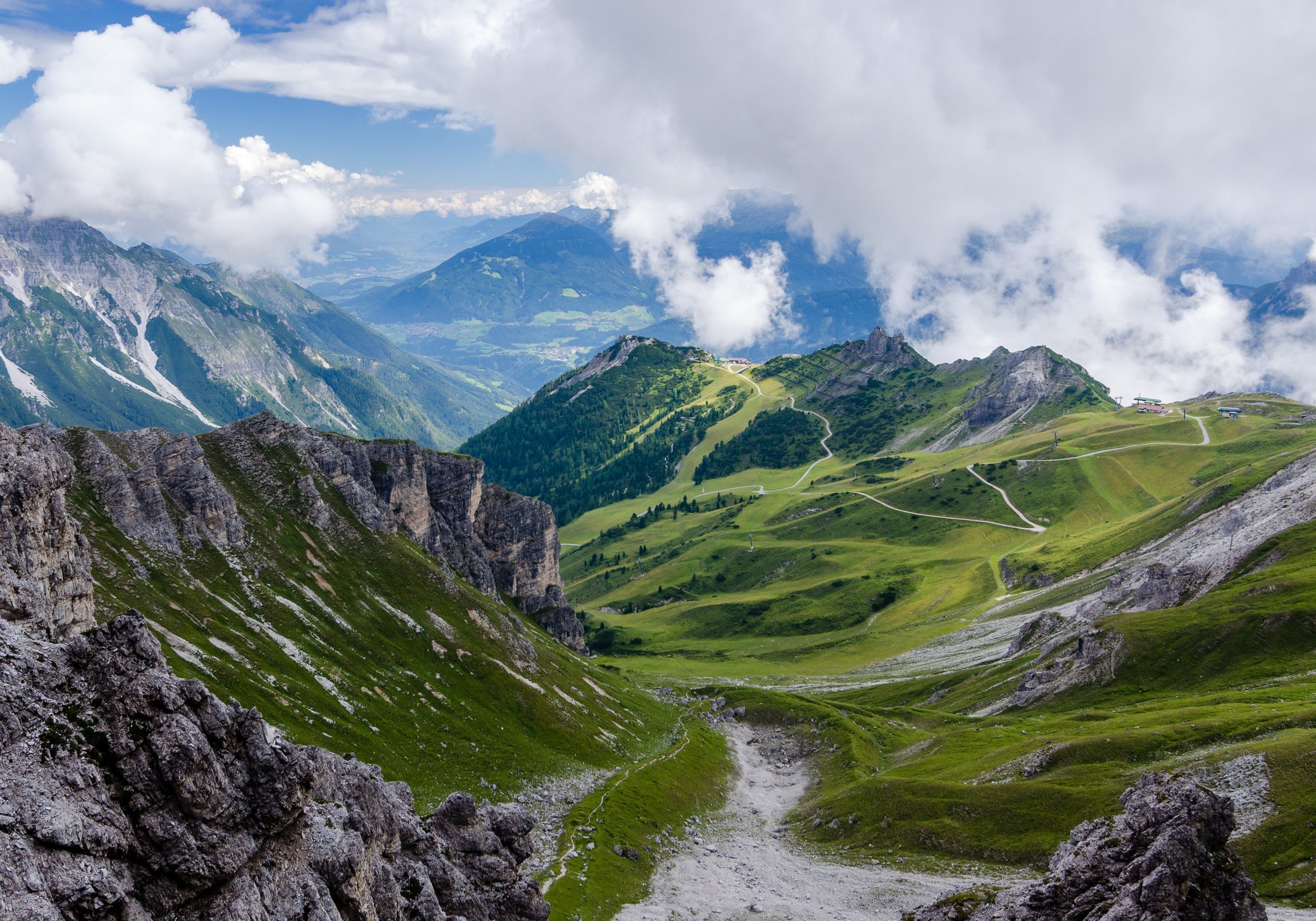 Панорама Австрийских Альп