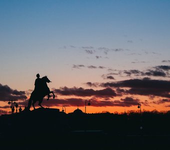 Силуэт Петра Великого