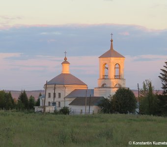 В лучах заката