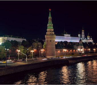 Вечерний Кремль.