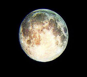 Фото:Полнолуние луны 30.09.2015