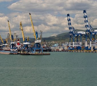 Порт в Новороссийске