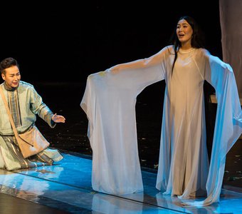 Китайская "Пионовая беседка" в исполнении артистов Театра Олонхо в Пекине