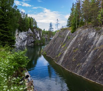 Рускеала. Мраморный карьер