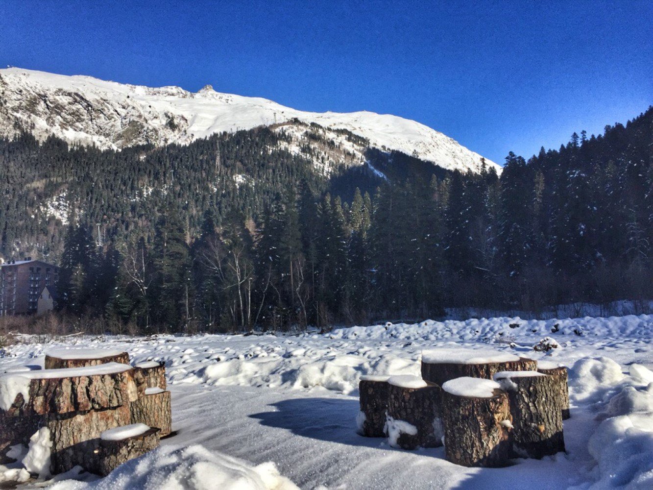 Так выглядит русская зима