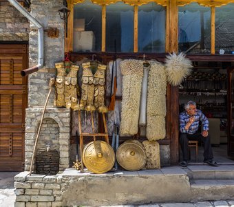 Горное село Лагич, Азербайджан