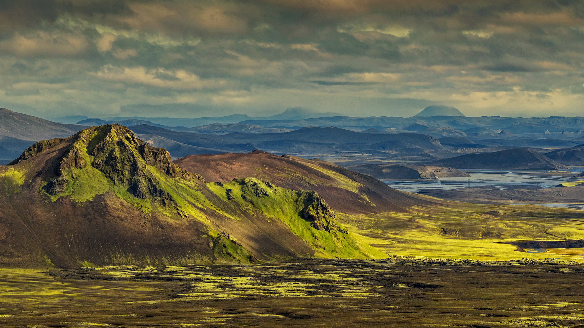 В долине спящих вулканов. Исландия