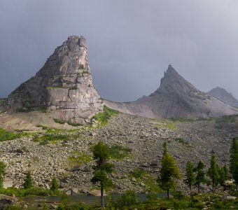 ск. Парабола. Ергаки.