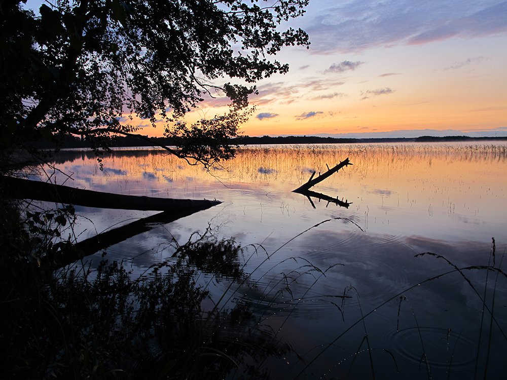 Рассвет над Горовалдайским озером
